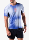 Rychleschnoucí triko Rossignol Sapa Ultra Tee - dazzle blue line fogg