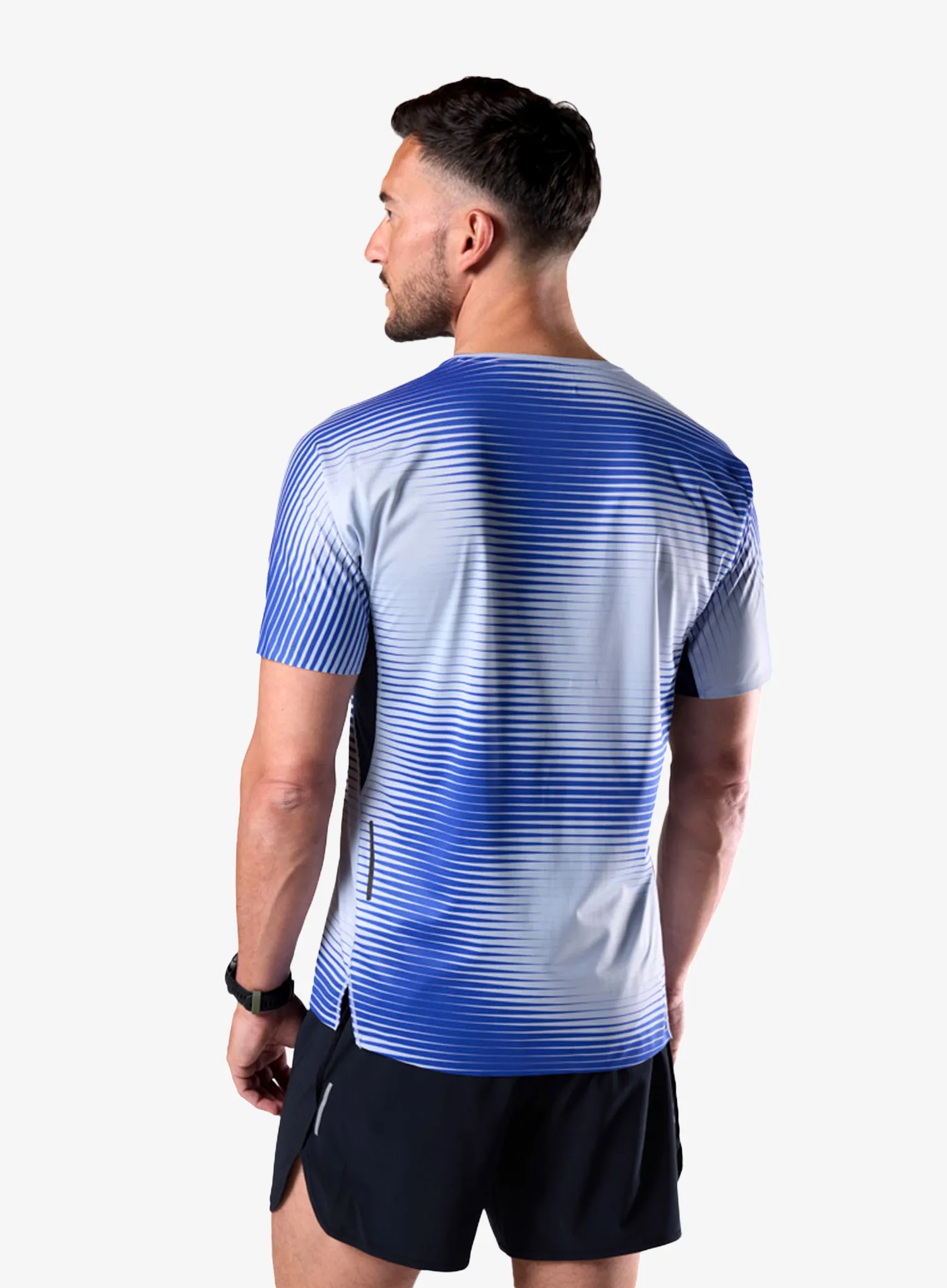 Rychleschnoucí triko Rossignol Sapa Ultra Tee - dazzle blue line fogg