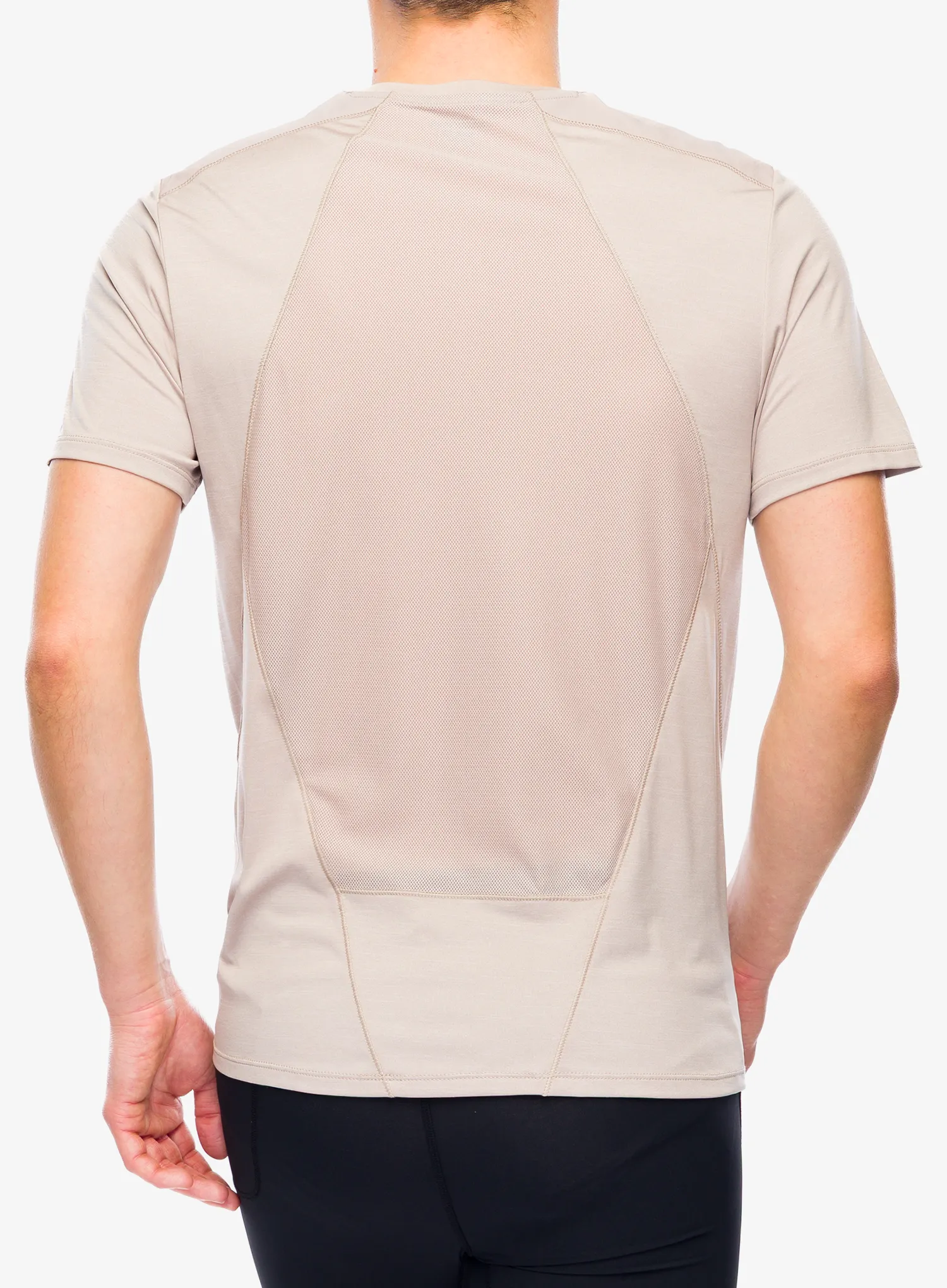 Rychleschnoucí triko Salomon Outline S/S Tee - etherea