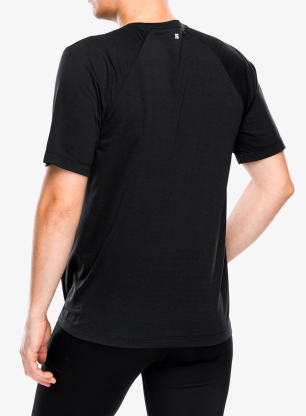 Rychleschnoucí triko Salomon Shakeout Core S/S Tee - deep black