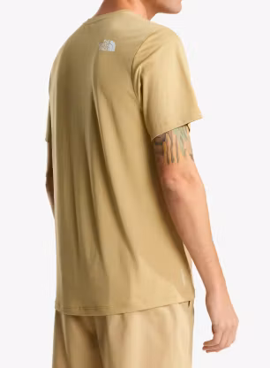 Rychleschnoucí triko The North Face 24/7 S/S Tee Reg - khaki stone