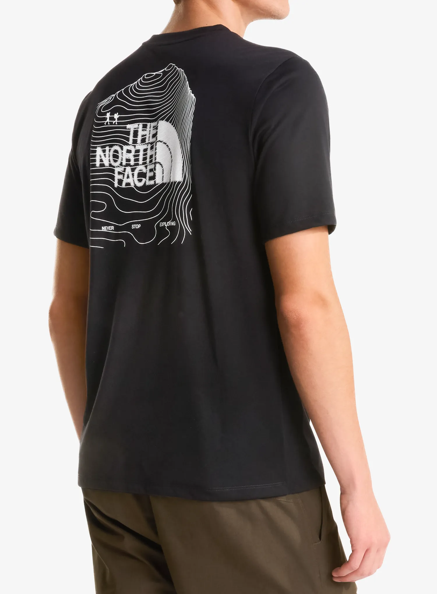 Rychleschnoucí triko The North Face Bitmap Logo Short Sleeves Tee - tnf black