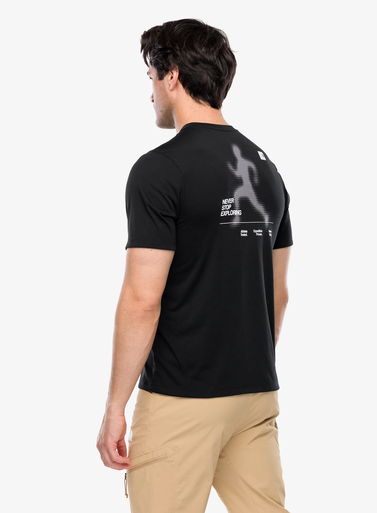 Rychleschnoucí triko The North Face Bitmap Silhouette Short Sleeves Tee - tnf black