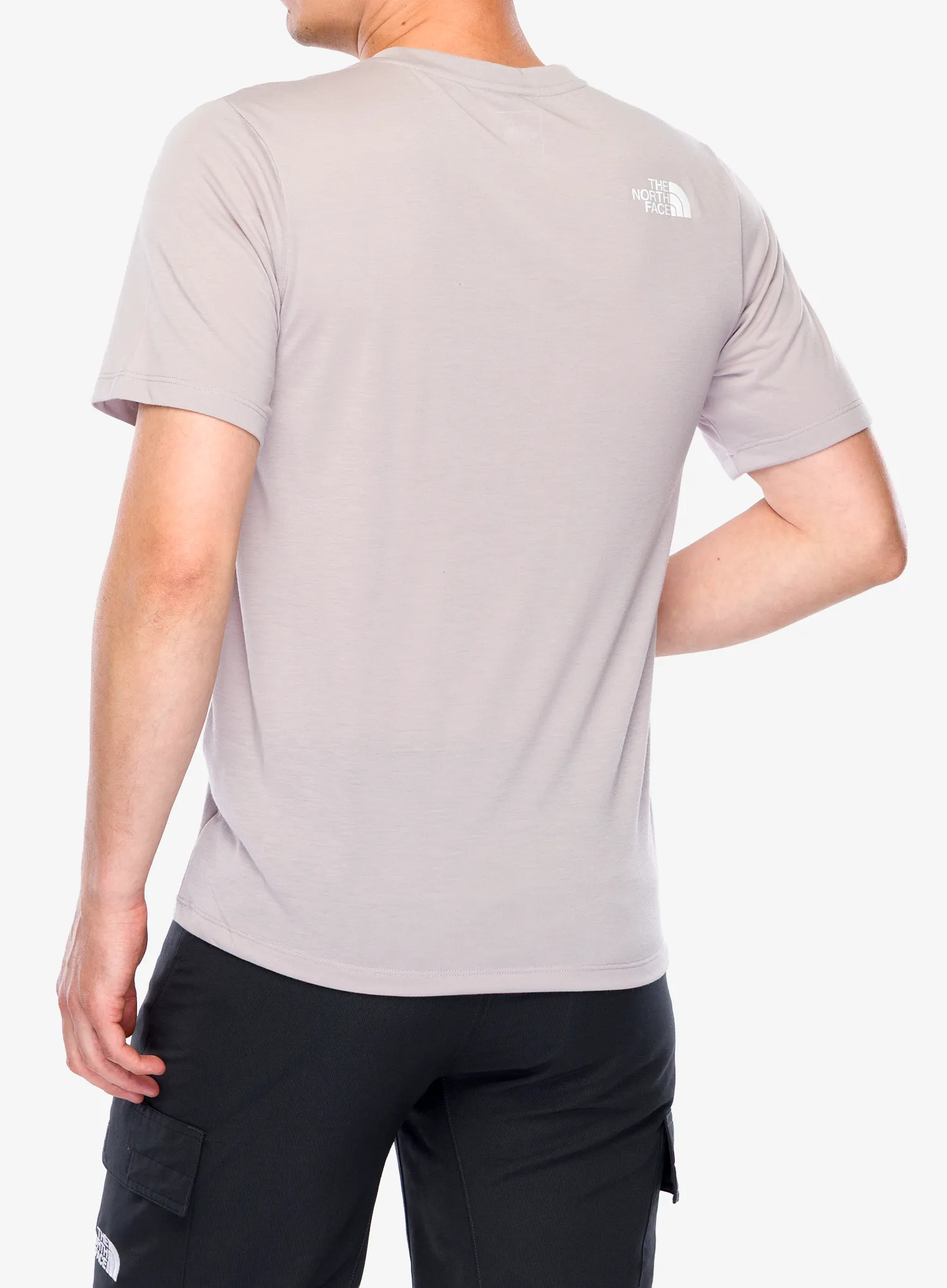 Rychleschnoucí triko The North Face Mountain Foundation Coordinates Tee - moonstone grey