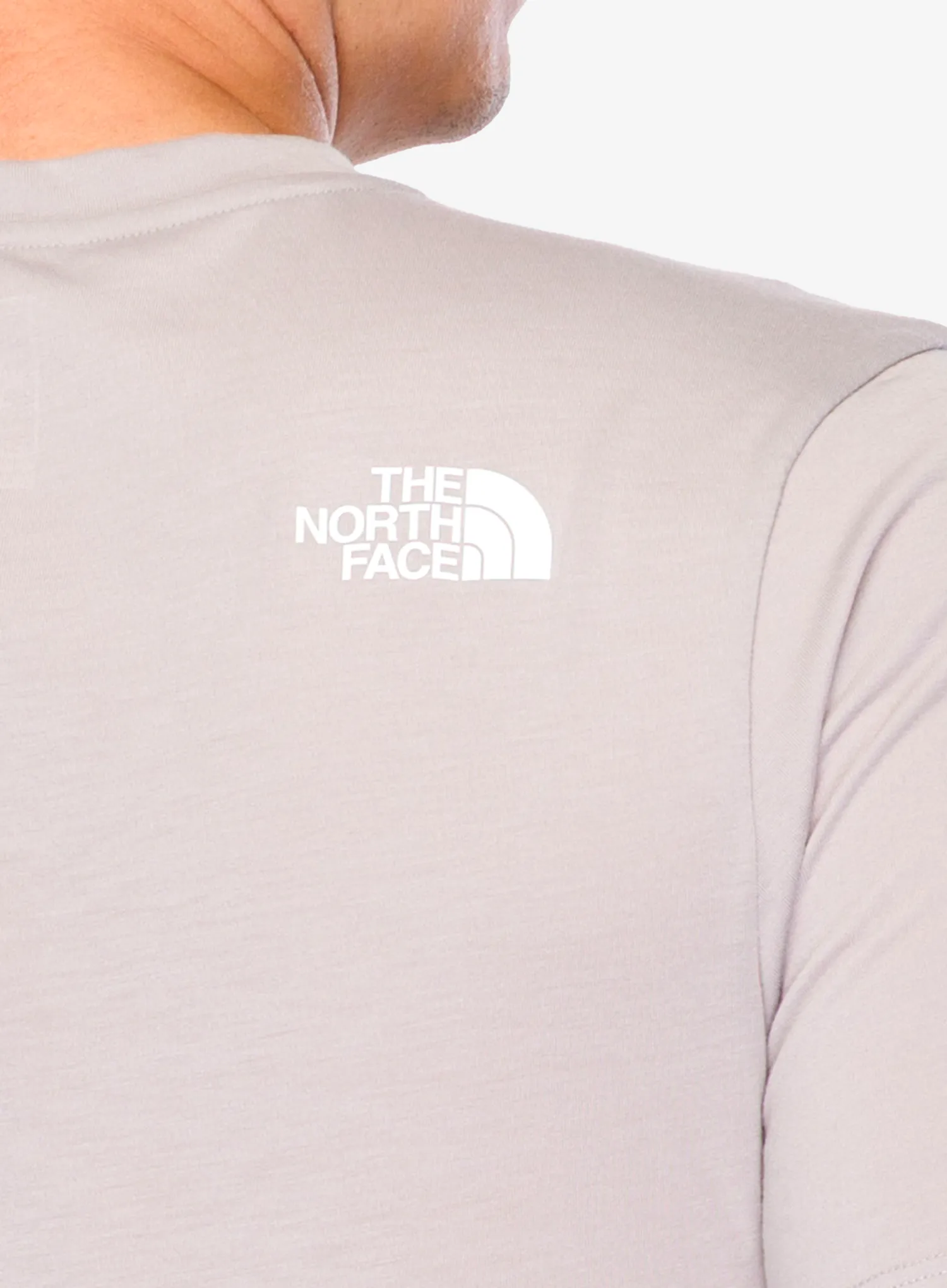 Rychleschnoucí triko The North Face Mountain Foundation Coordinates Tee - moonstone grey