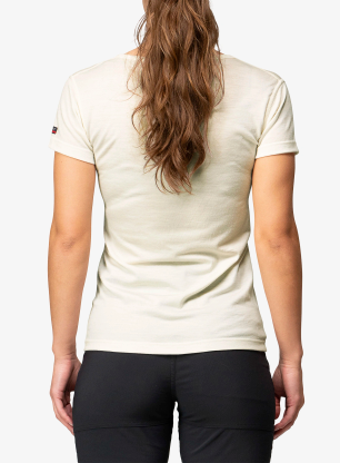 Termo triko dámské Devold Breeze Merino 150 T-Shirt - white