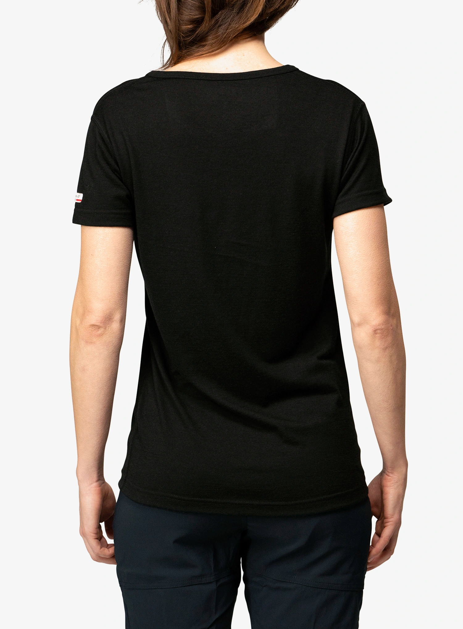 Termo triko dámské Devold Breeze Plus Merino 200 T-Shirt - black