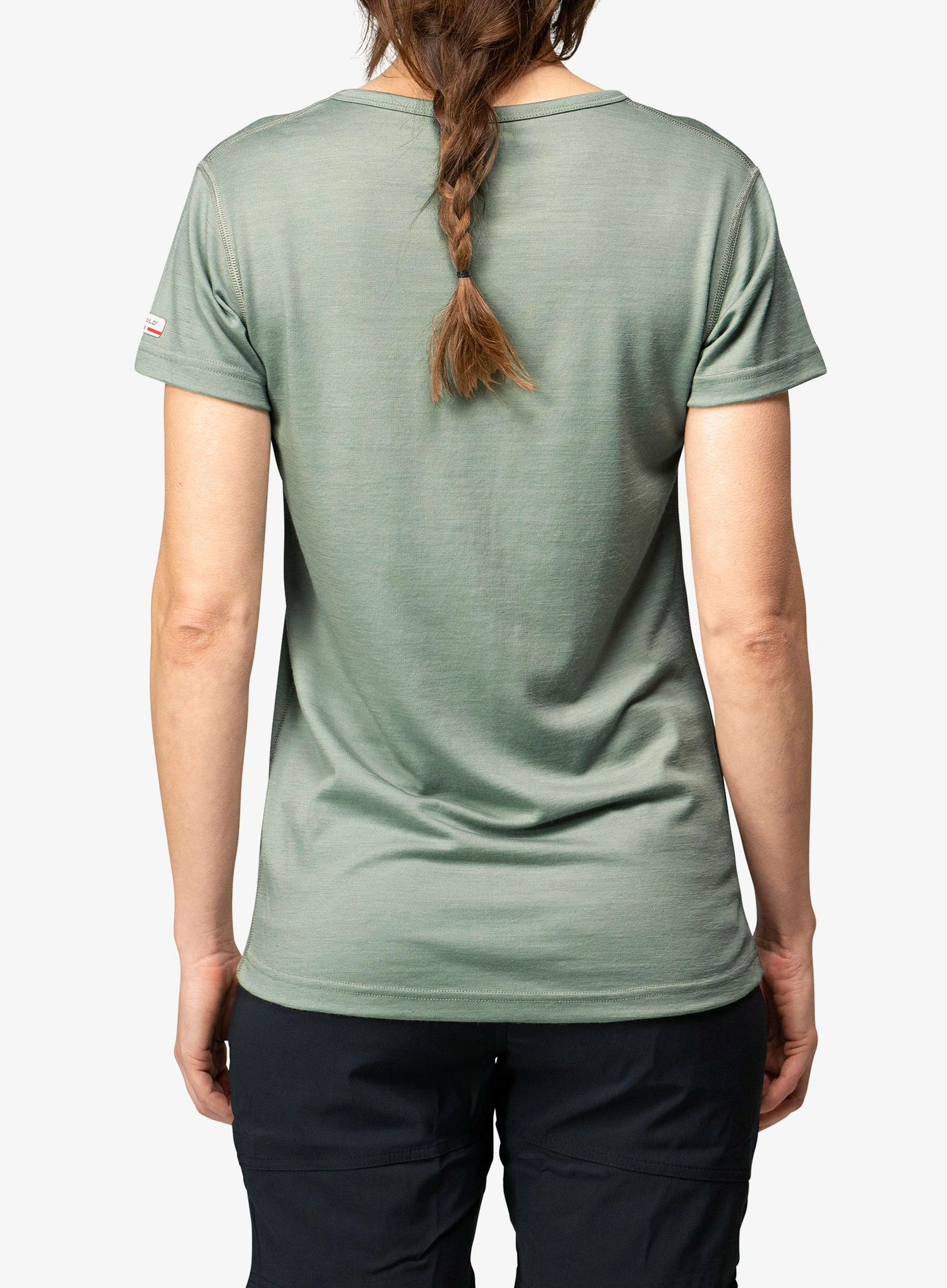 Termo triko dámské Devold Breeze Plus Merino 200 T-Shirt - fog