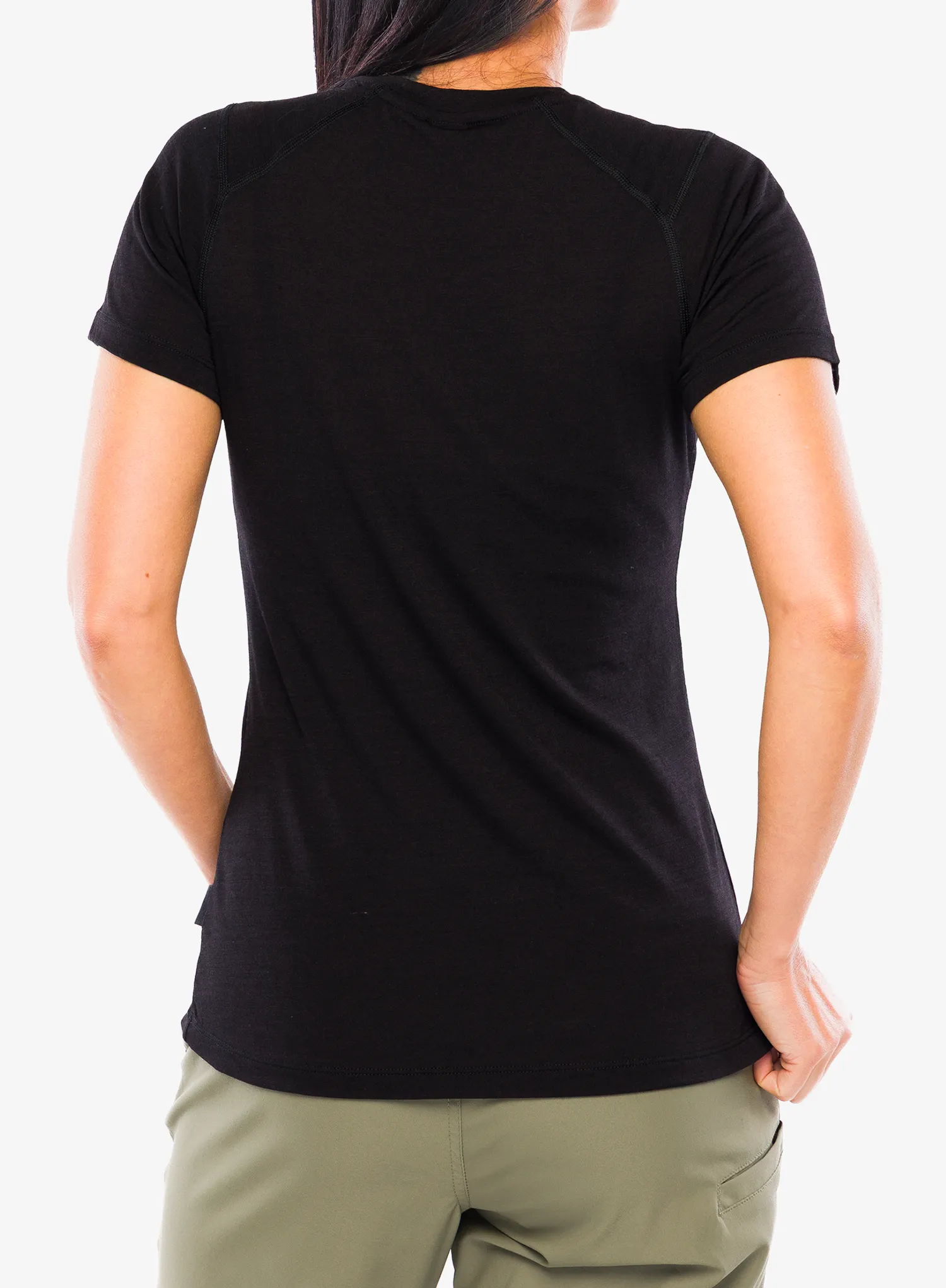 Termo triko dámské Helly Hansen Durawool T-Shirt - black