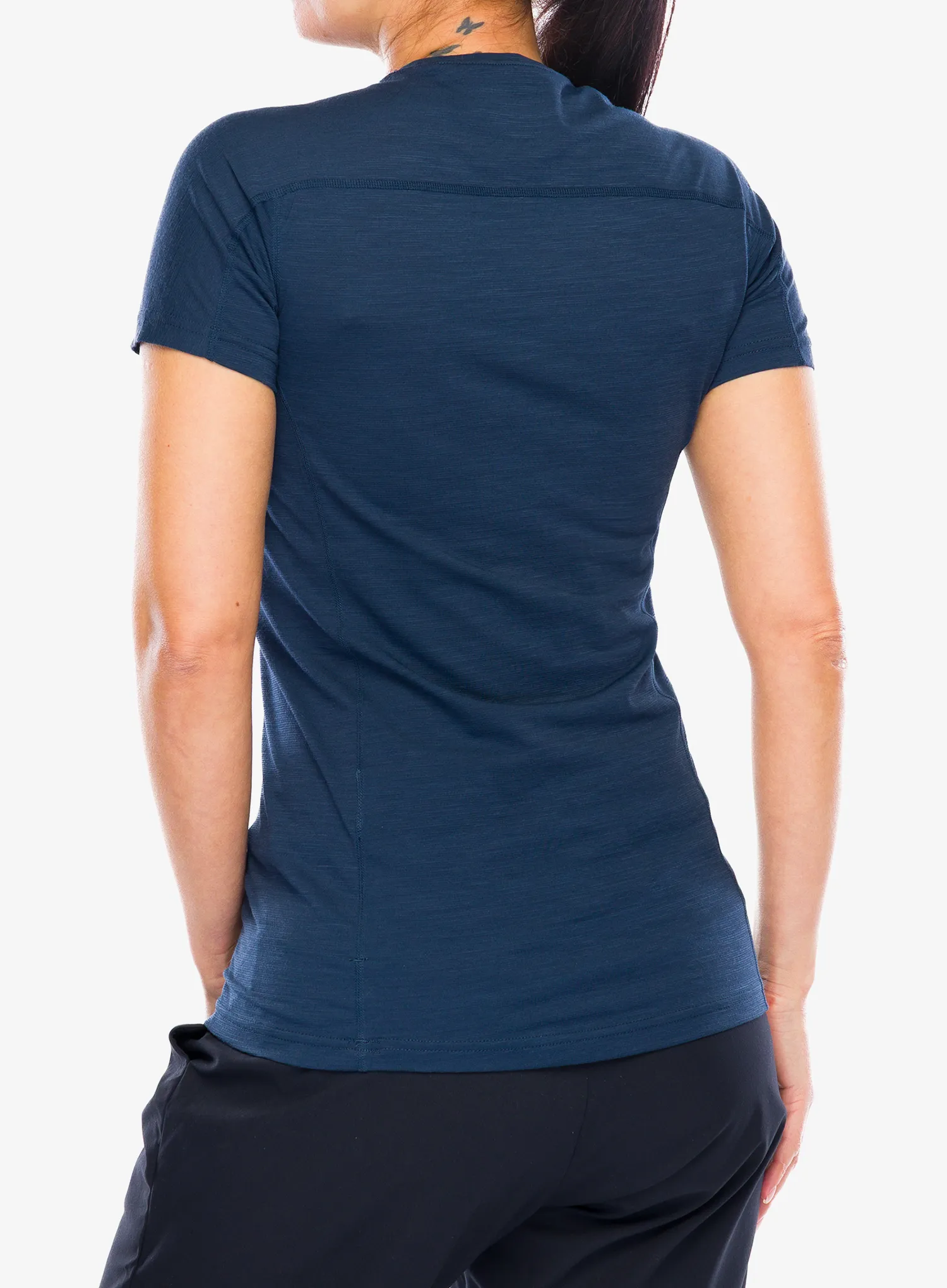 Termo triko dámské Norrona Falketind Equaliser Merino T-Shirt - indigo night blue