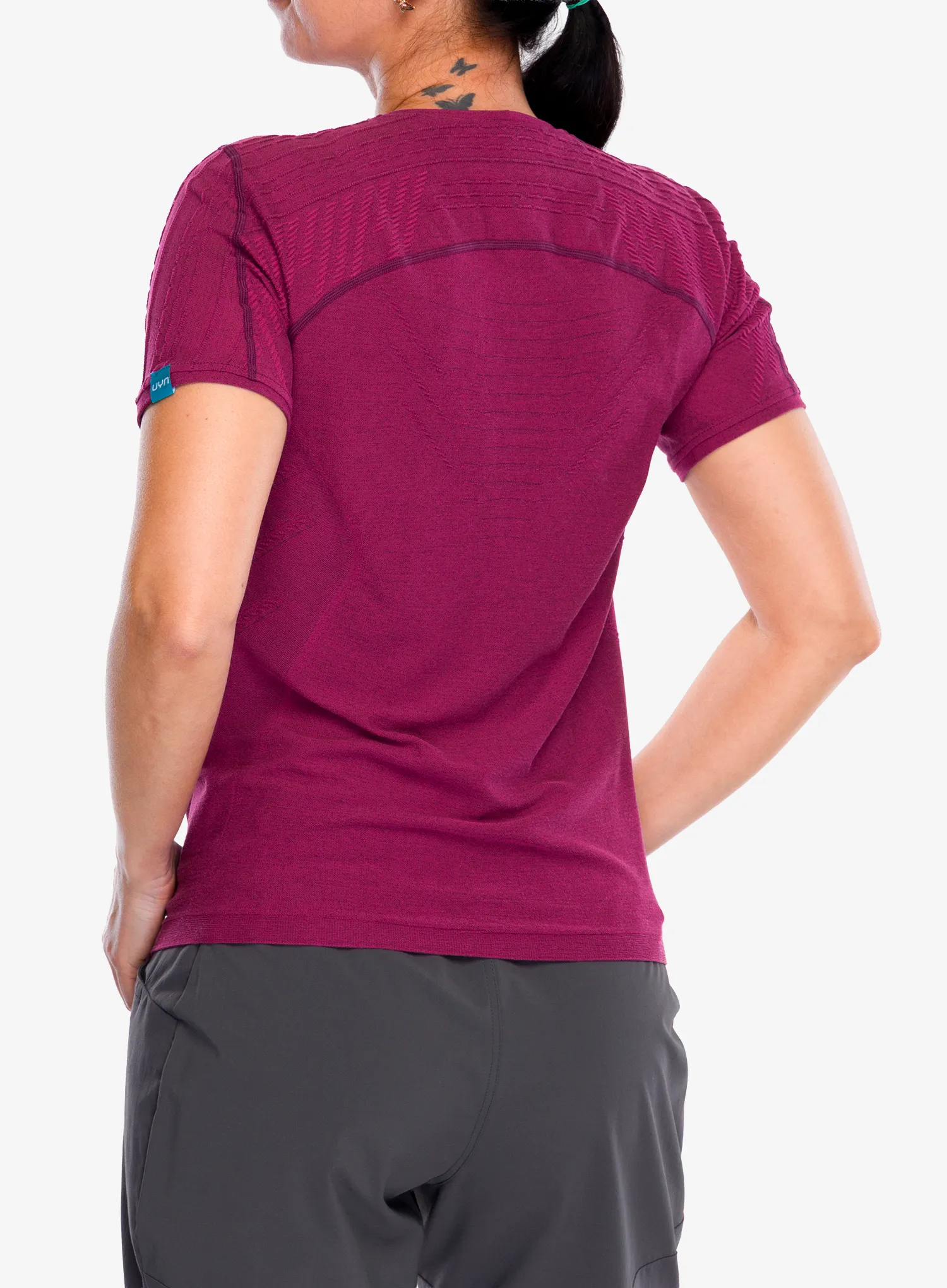 Termo triko dámské UYN Sparkcross Self Layer Ow Shirt SS - pink yarrow