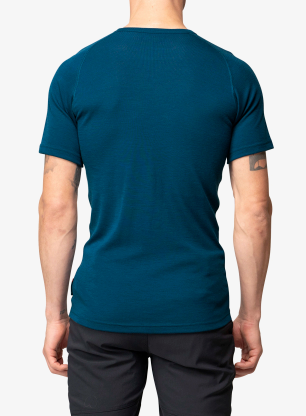 Termotriko Devold Lauparen Merino 190 Base Tee - flood