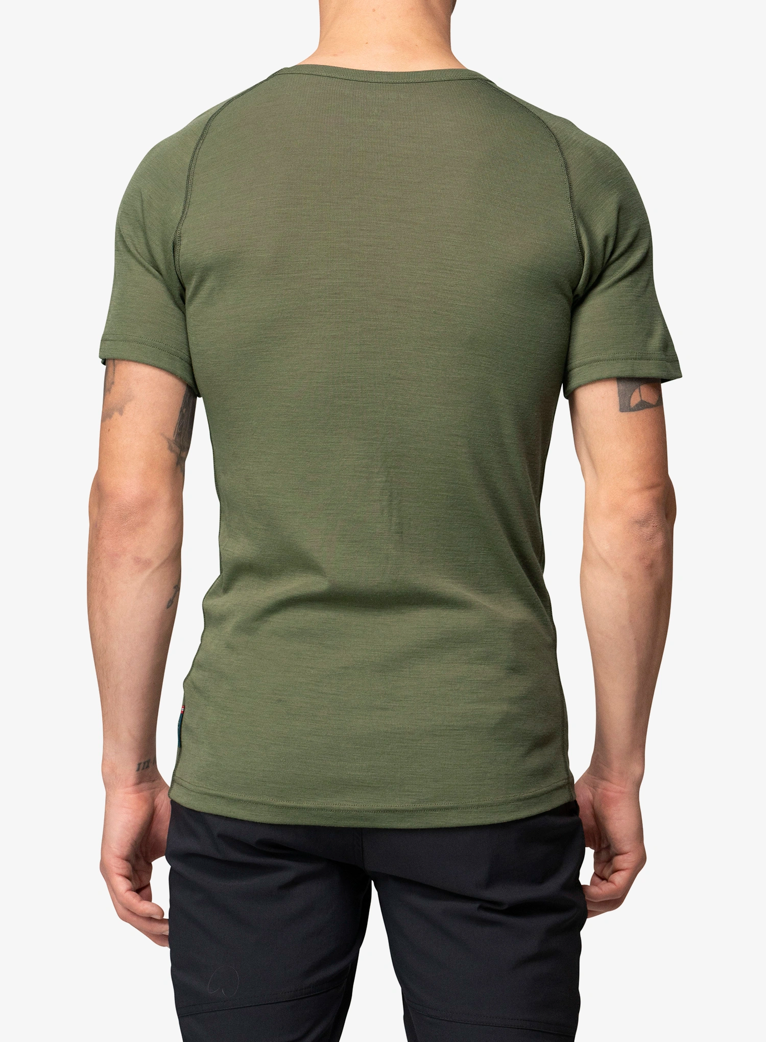Termotriko Devold Lauparen Merino 190 Base Tee - lichen