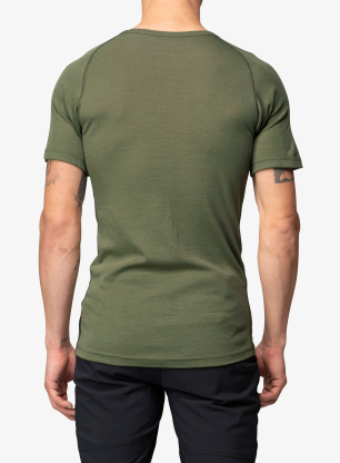 Termotriko Devold Lauparen Merino 190 Base Tee - lichen