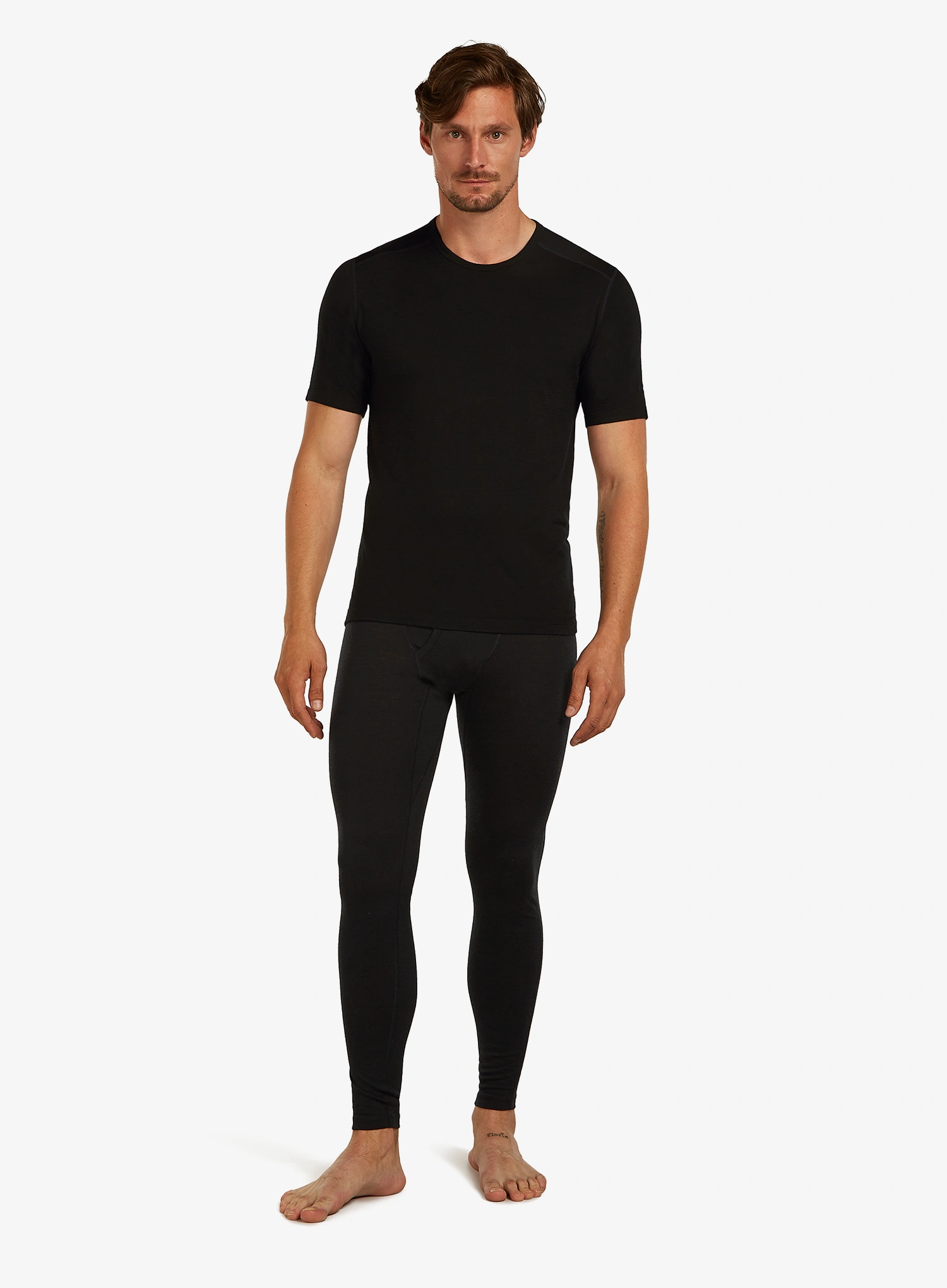 Termoaktivní tričko Icebreaker 200 Oasis S/S Crewe - blk