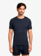 Termotriko Icebreaker Anatomica S/S Crewe - midnight navy