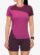 Sportovní tričko dámské Montura Mix-Up T-Shirt - baton rouge/wine red
