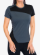 Sportovní tričko dámské Montura Mix-Up T-Shirt - lead/black