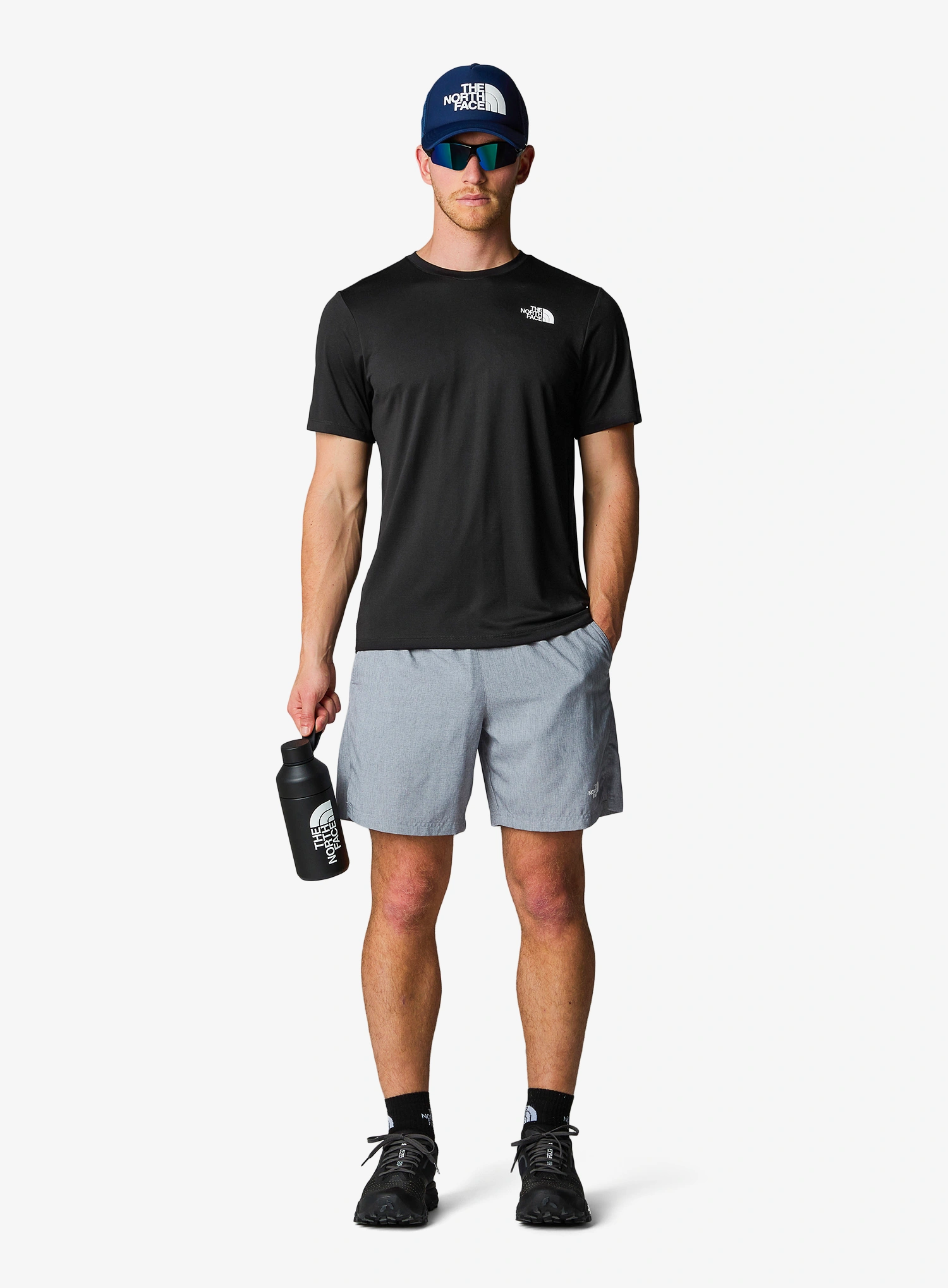 Sportovní tričko The North Face 24/7 S/S Tee Reg - tnf black