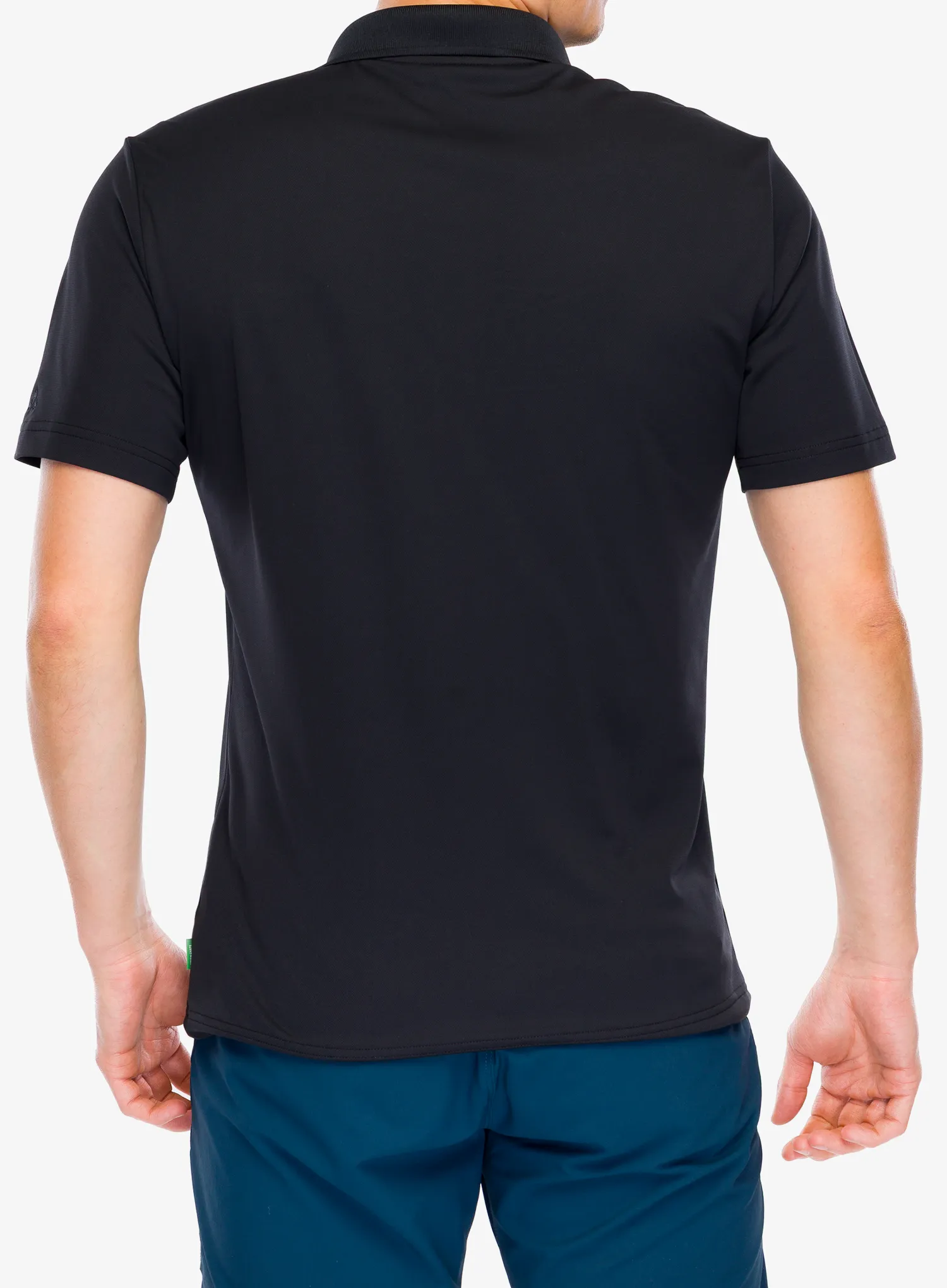 Tričko Vaude Essential Polo Shirt - black