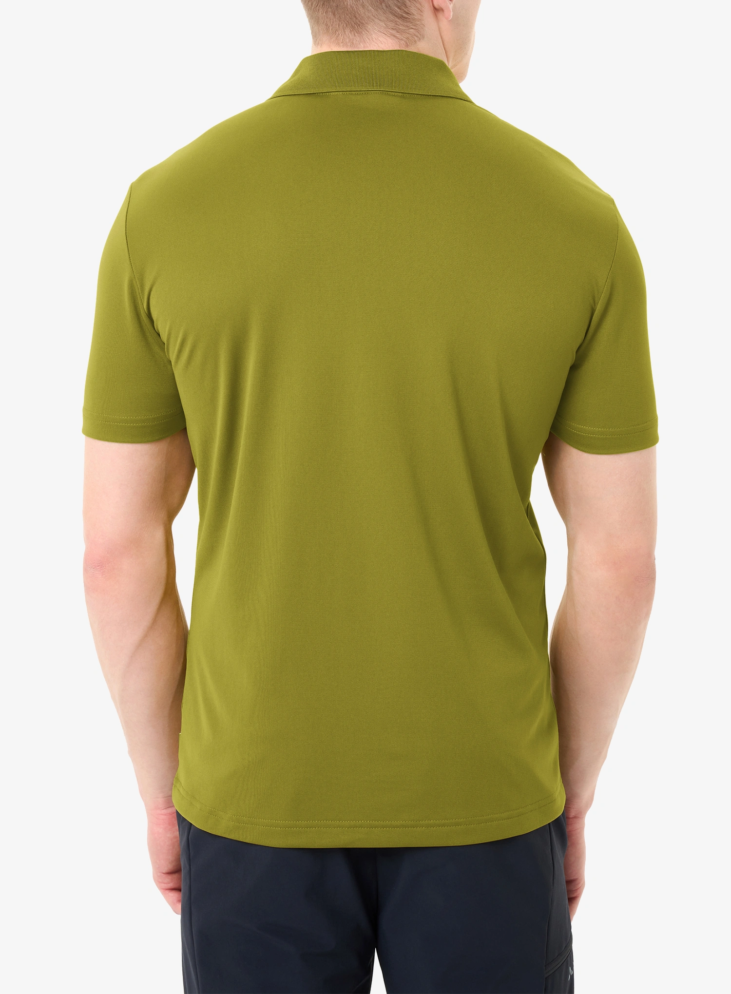 Tričko Vaude Essential Polo Shirt - dark leaf