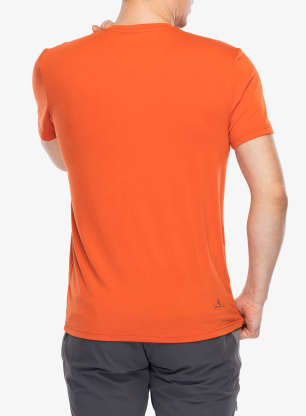 Tričko Viking Lenta Bamboo Light - orange/navy