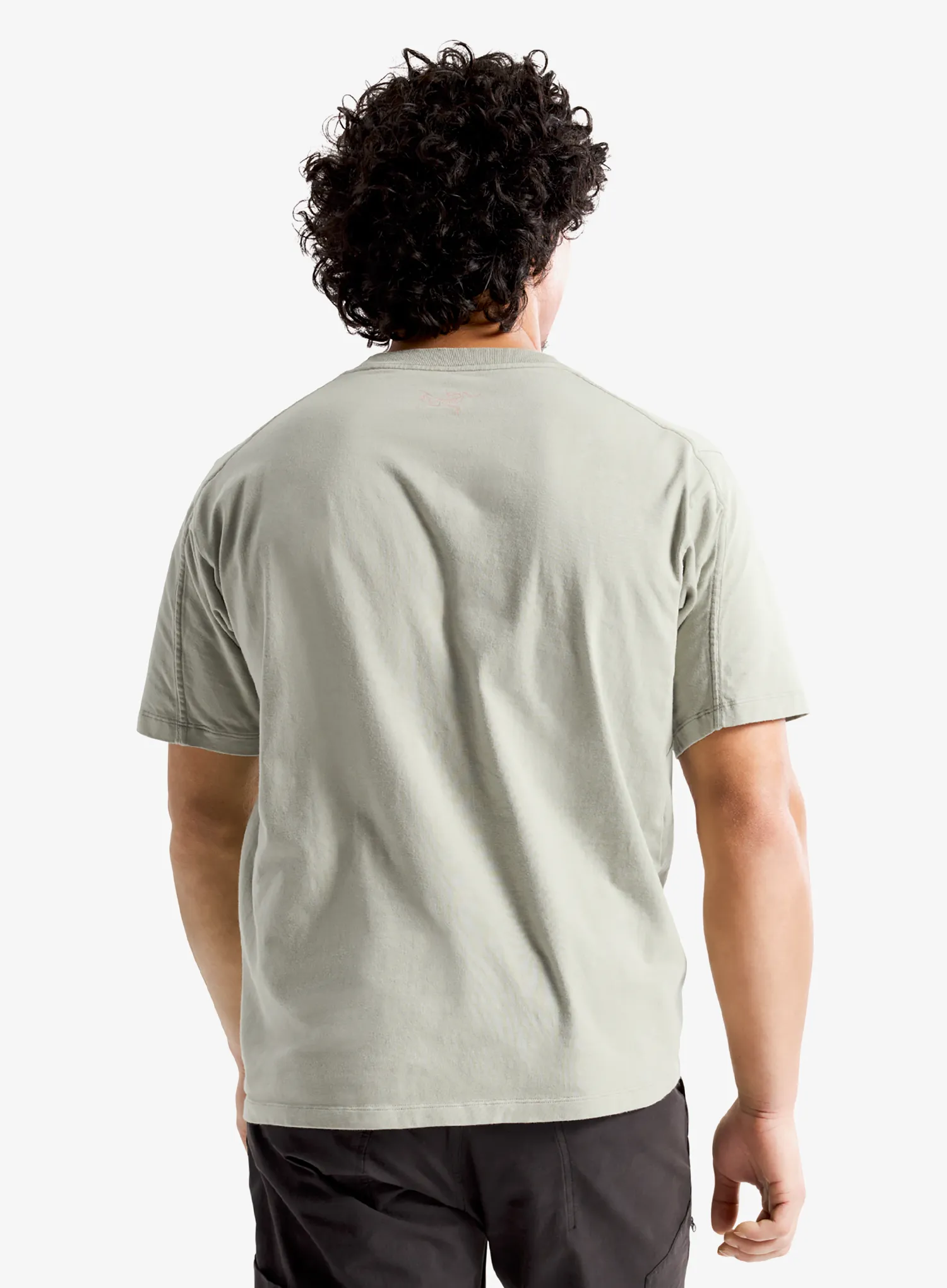 Lezecké triko Arcteryx Kragg Cotton Lithographica SS - habitat