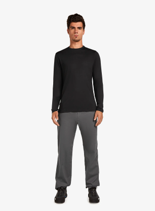 Tričko s dlouhým rukávem Icebreaker Merino 125 Cool-Lite Sphere III LS Tee - black