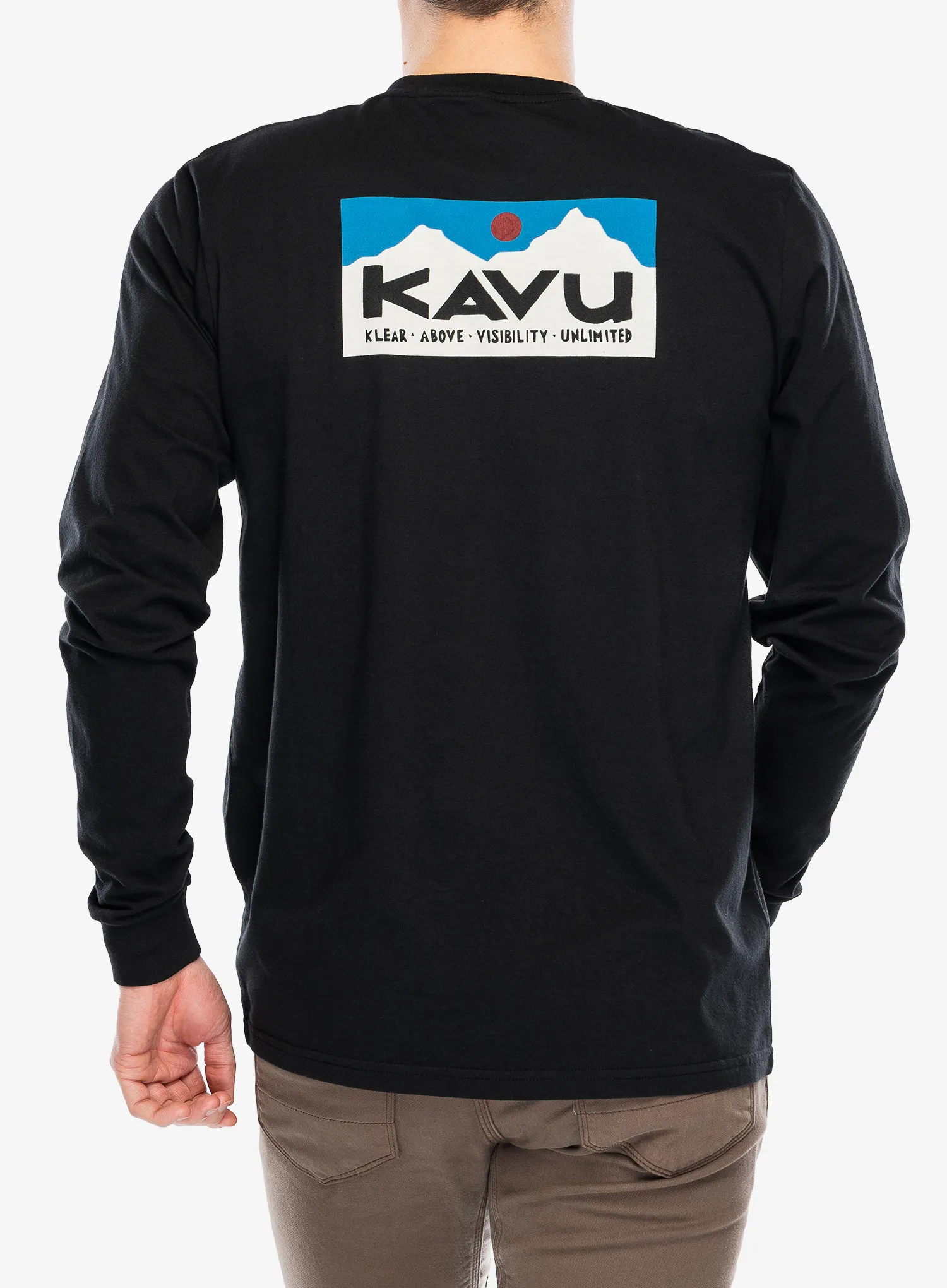 Tričko s dlouhým rukávem Kavu LS Etch Art - black
