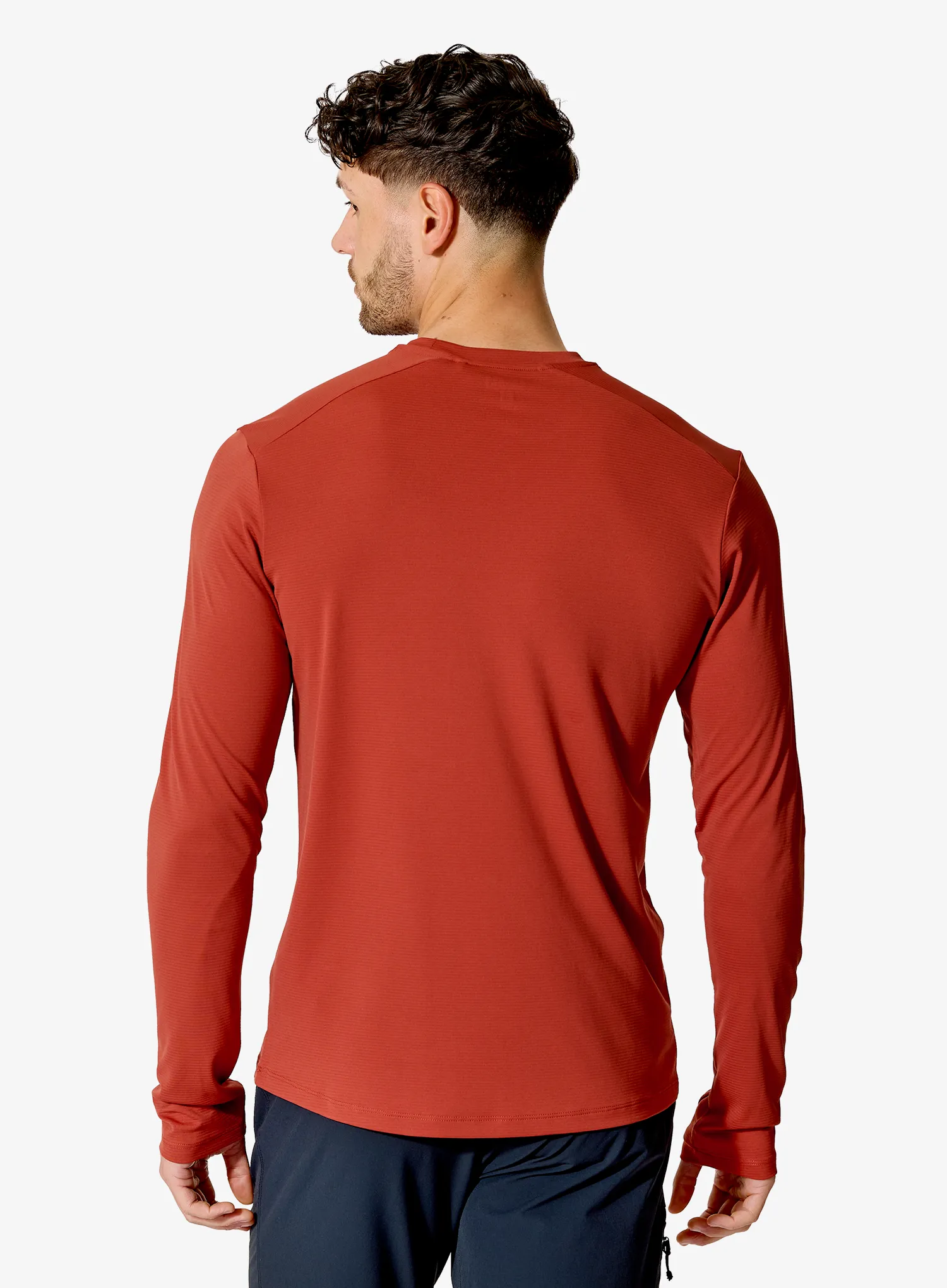Tričko s dlouhým rukávem Rab Force LS Tee - tuscan red