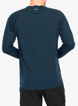 Mikina bez kapuce Rocday Mount - navy blue