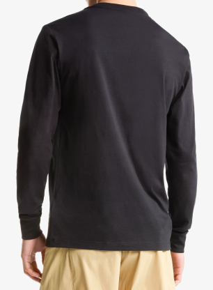 Tričko s dlouhým rukávem The North Face Evolution Simple Dome Regular LS - black