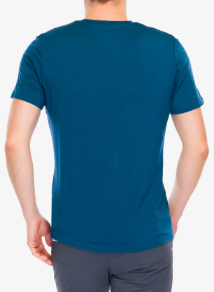 Tričko s potiskem CMP Verte T-Shirt - ocean