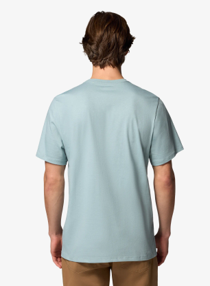 Tričko s potiskem Columbia CSC Seasonal Graphic Tee - c.blue/heavenly stacked gem