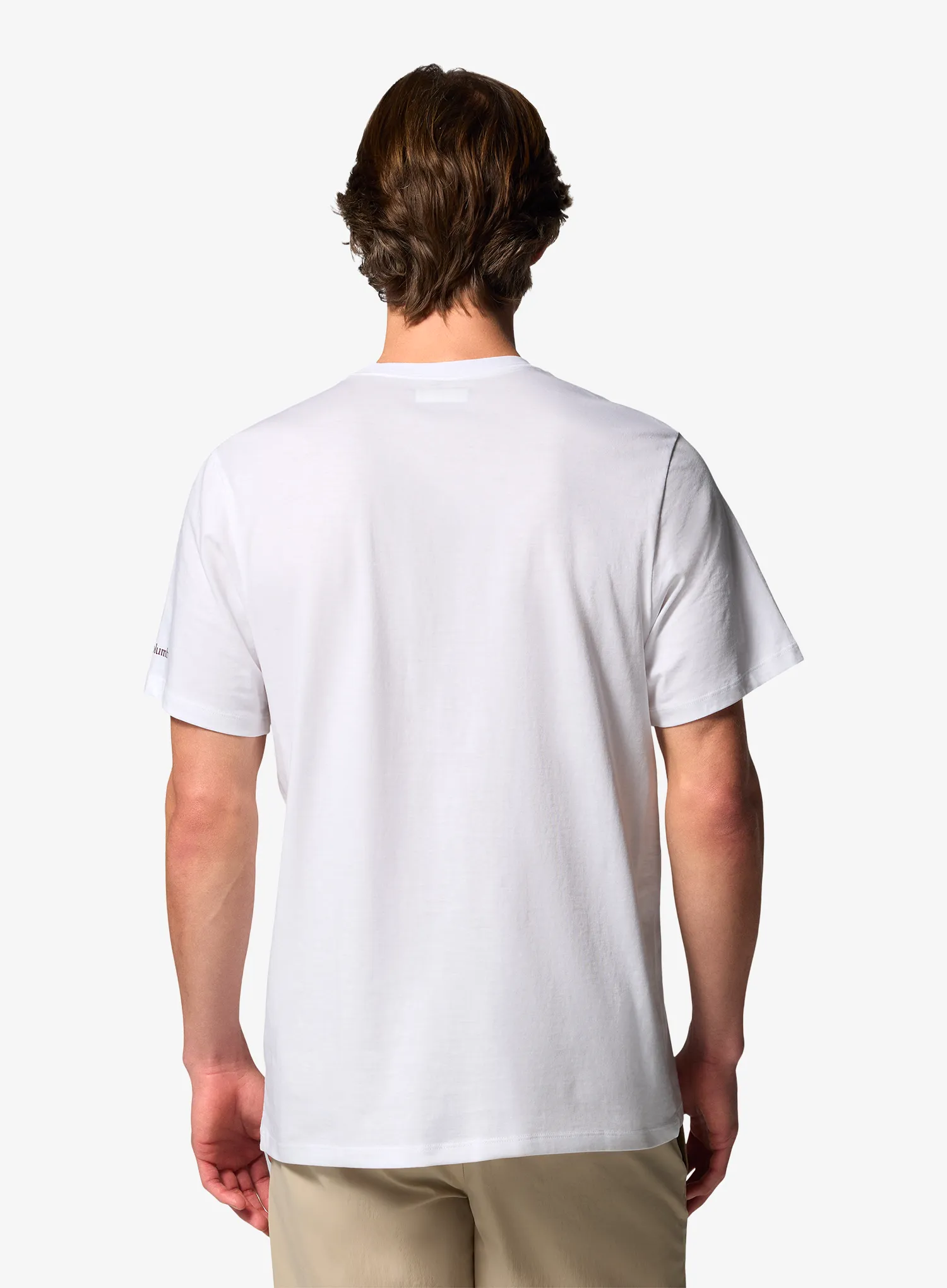 Tričko s potiskem Columbia CSC Seasonal Graphic Tee - white/heavenly stacked gem