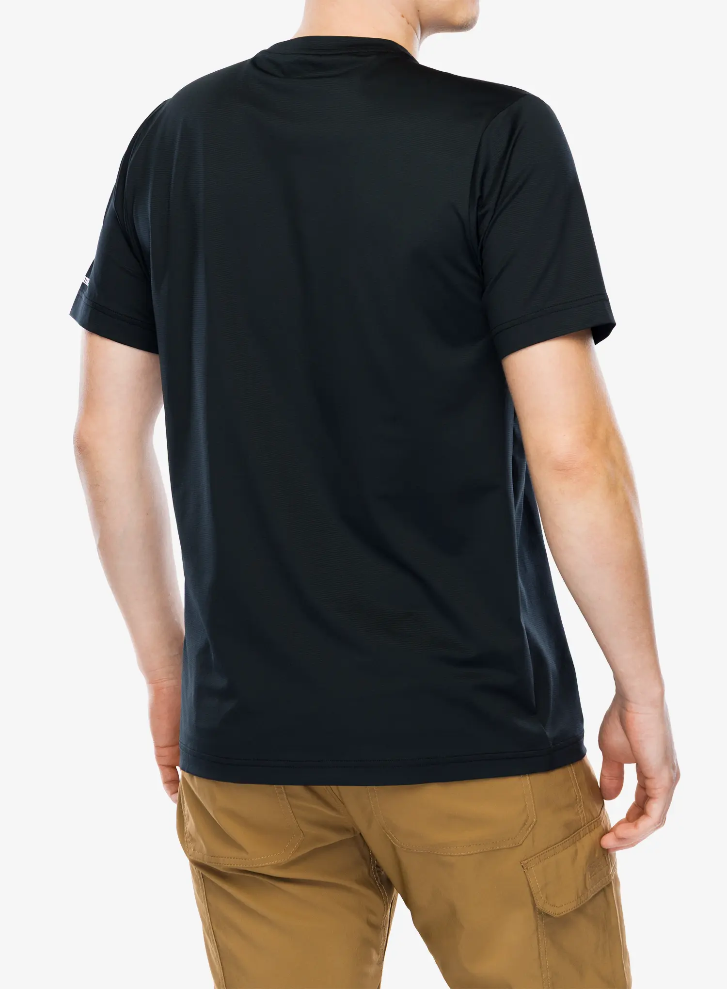 Tričko s potiskem Columbia Ice Lake II S/S Tee - black/peak direction