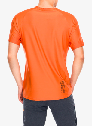 Tričko s potiskem Crazy Shirt Logo - resina/avio