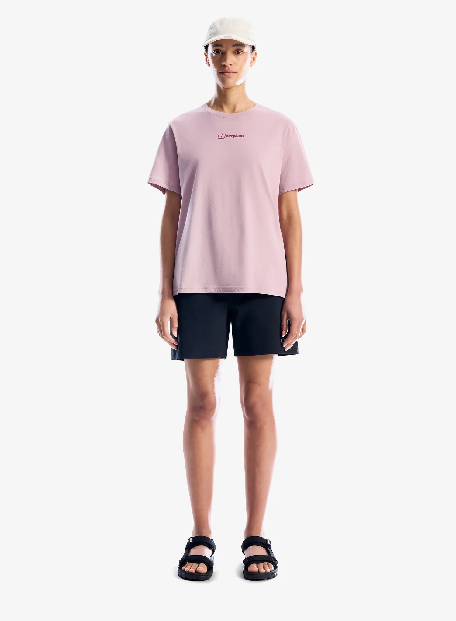 Dámské tričko s potiskem Berghaus Cairn Essential Tee Af - alpine haze