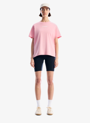 Dámské tričko s potiskem Berghaus Nature Essential Tee Af - pink lake