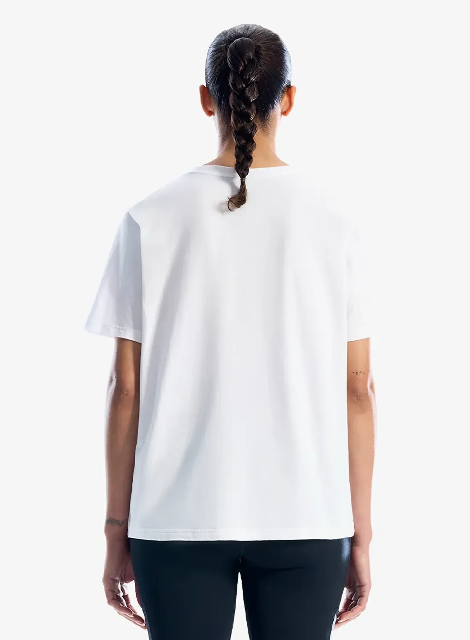 Dámské tričko s potiskem Berghaus Sketched Blocks Essential Tee Af - pure white