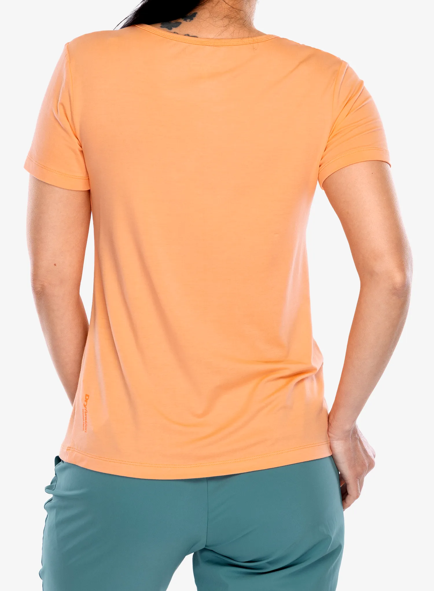 Dámské tričko s potiskem CMP Soraka T-Shirt - salmone