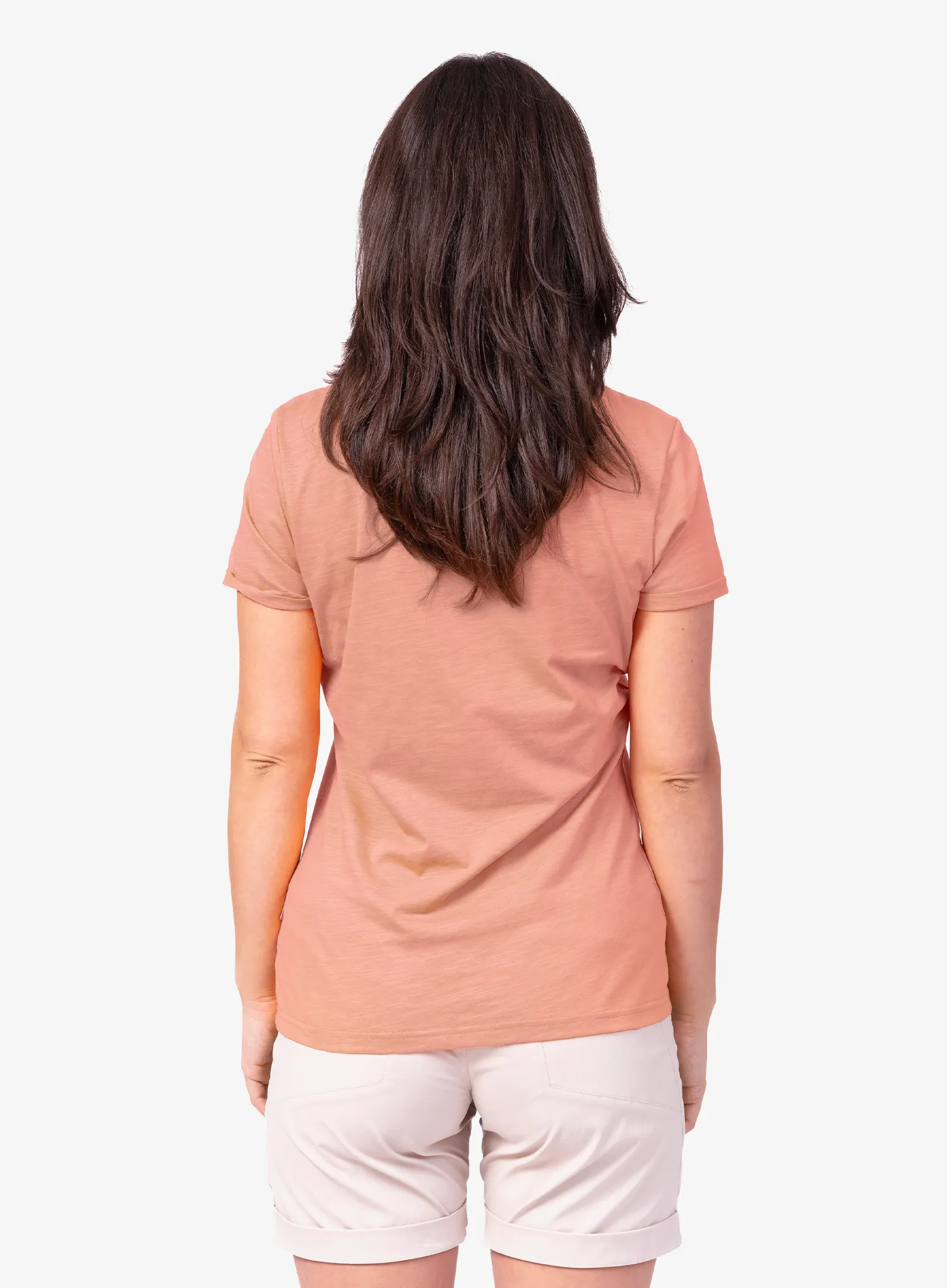 Dámské tričko s potiskem Hannah Selia II - peach nectar