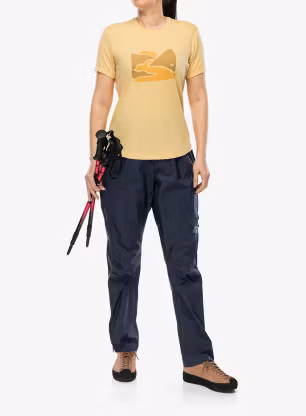Dámské tričko s potiskem Mountain Equipment Headpoint Graphic Tee - rattan