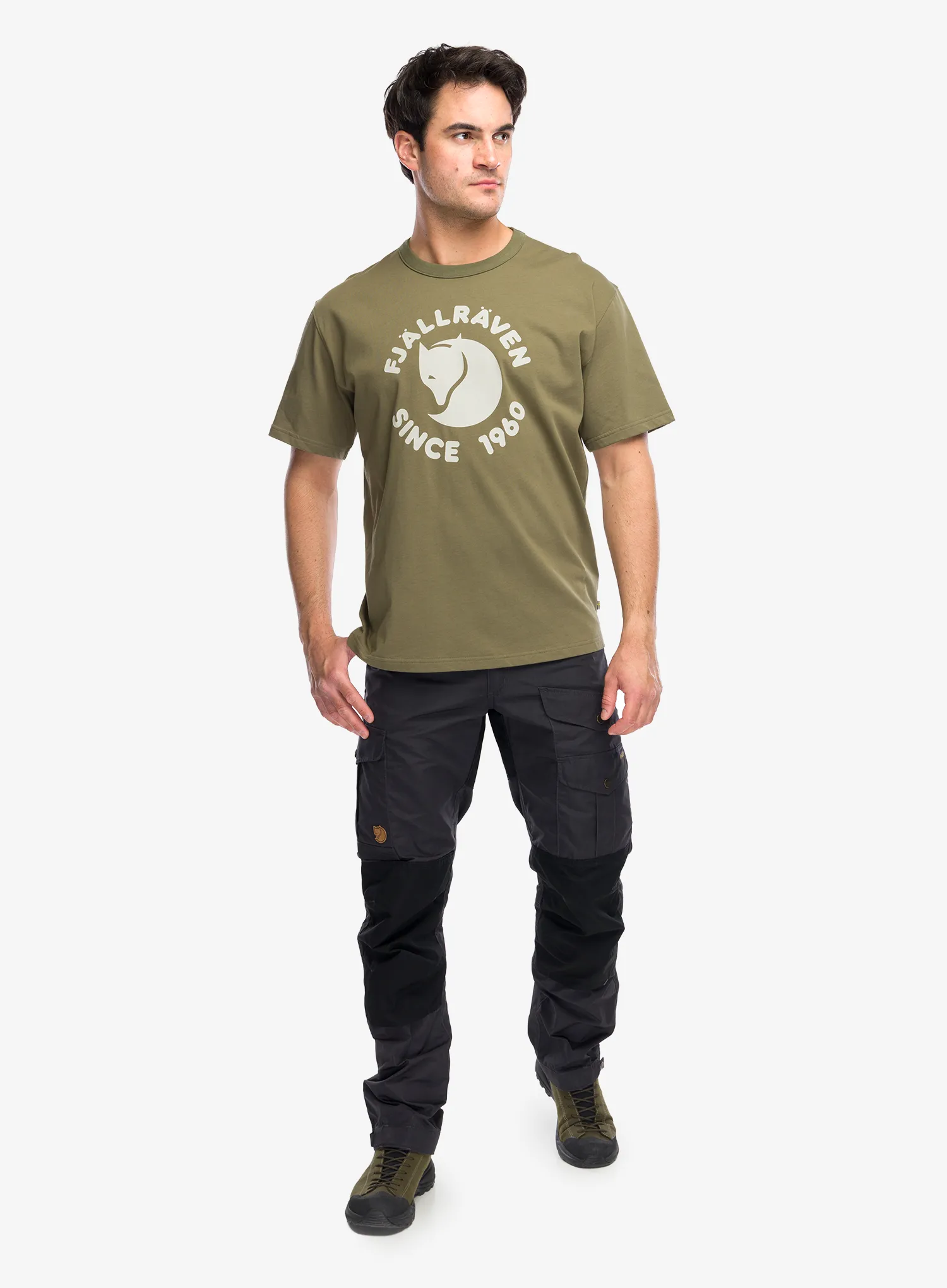 Tričko s potiskem Fjallraven Fjallraven Relaxed T-Shirt - green