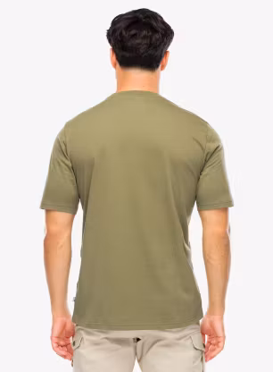 Tričko s potiskem Fjallraven Hoja Ivag T-shirt - green