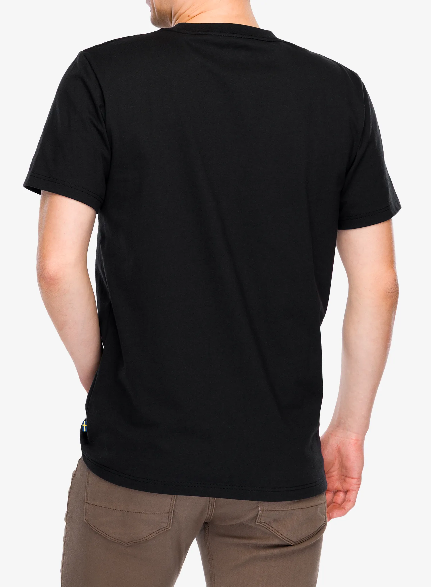 Tričko s potiskem Fjallraven Multicolor Logo T-shirt - black