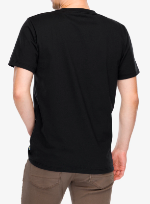 Tričko s potiskem Fjallraven Multicolor Logo T-shirt - black