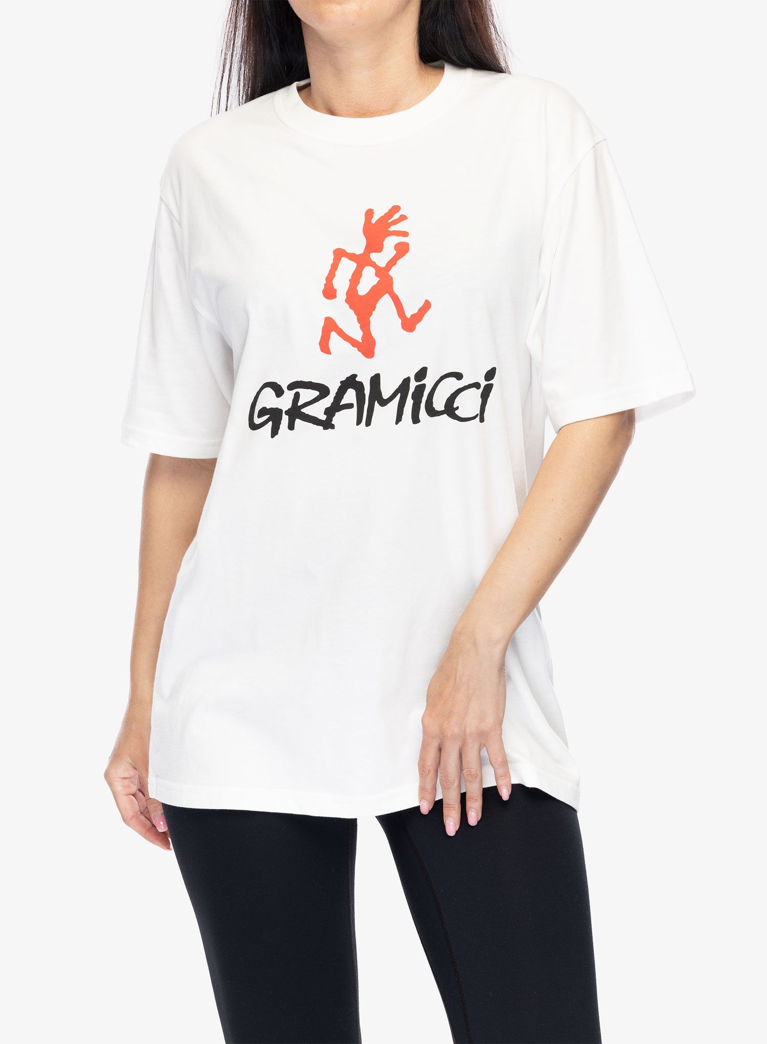 Tričko s potiskem Gramicci Gramicci Logo Tee - white