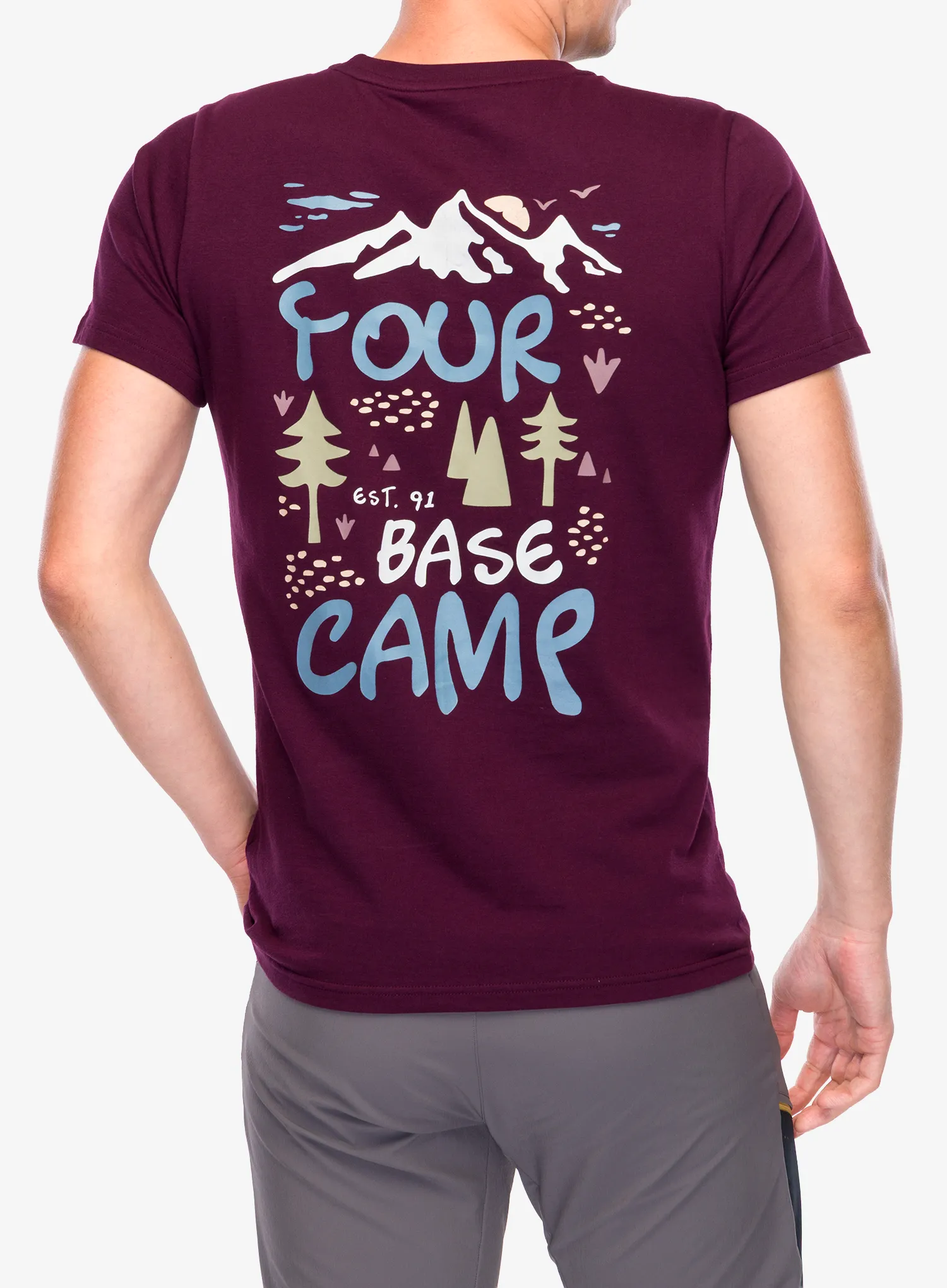 Tričko s potiskem Hannah Fred - winetasting