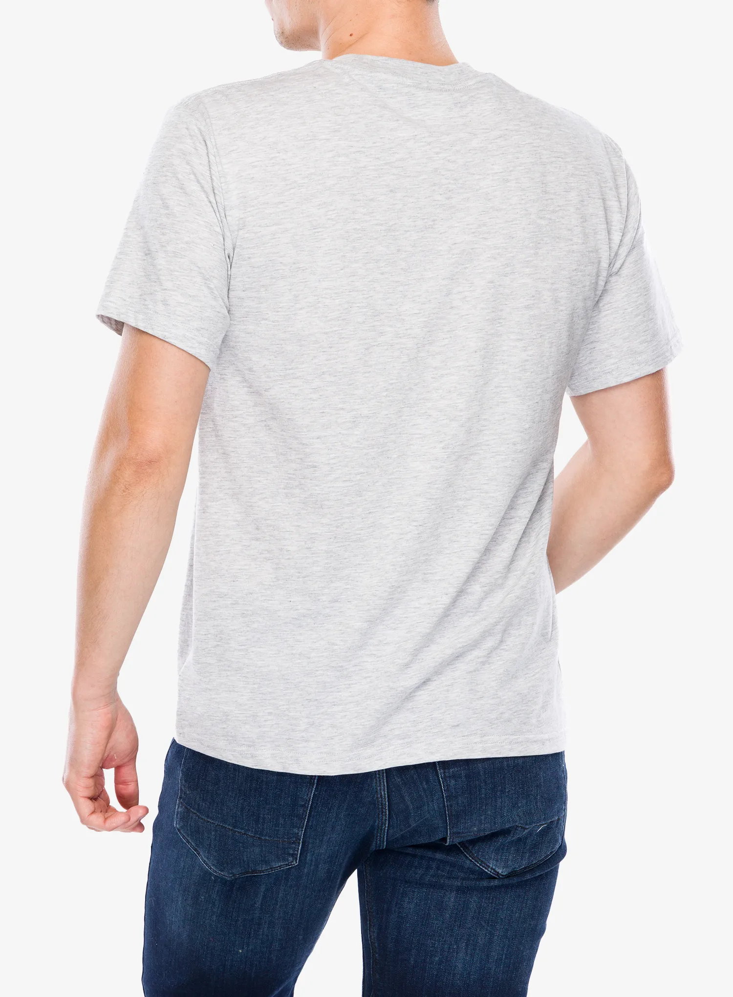 Tričko s potiskem Marmot MMW Gradient Tee SS - light grey heather